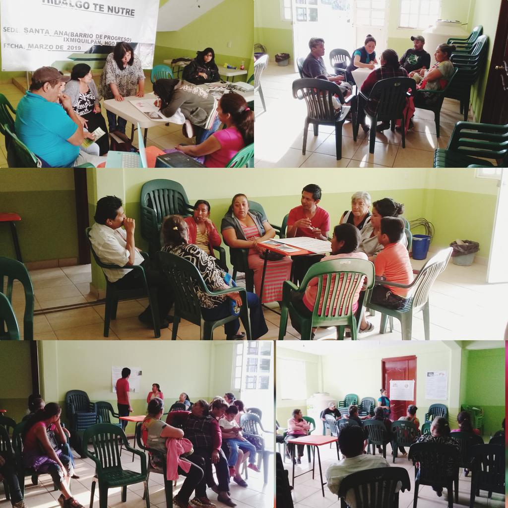 CarnationEdgar's tweet photo. Hoy tuvimos la oportunidad de compartir experiencias y fortalecer las capacidades en familias de Santa Ana (Barrio de Progreso) y Cruz Blanca, #Ixmiquilpan a través del Programa #HidalgoTeNutre iniciativa de #SEDAGRO_HIDALGO #FaoMexico #SeguridadAlimentaria https://t.co/b91Jq1dWXk