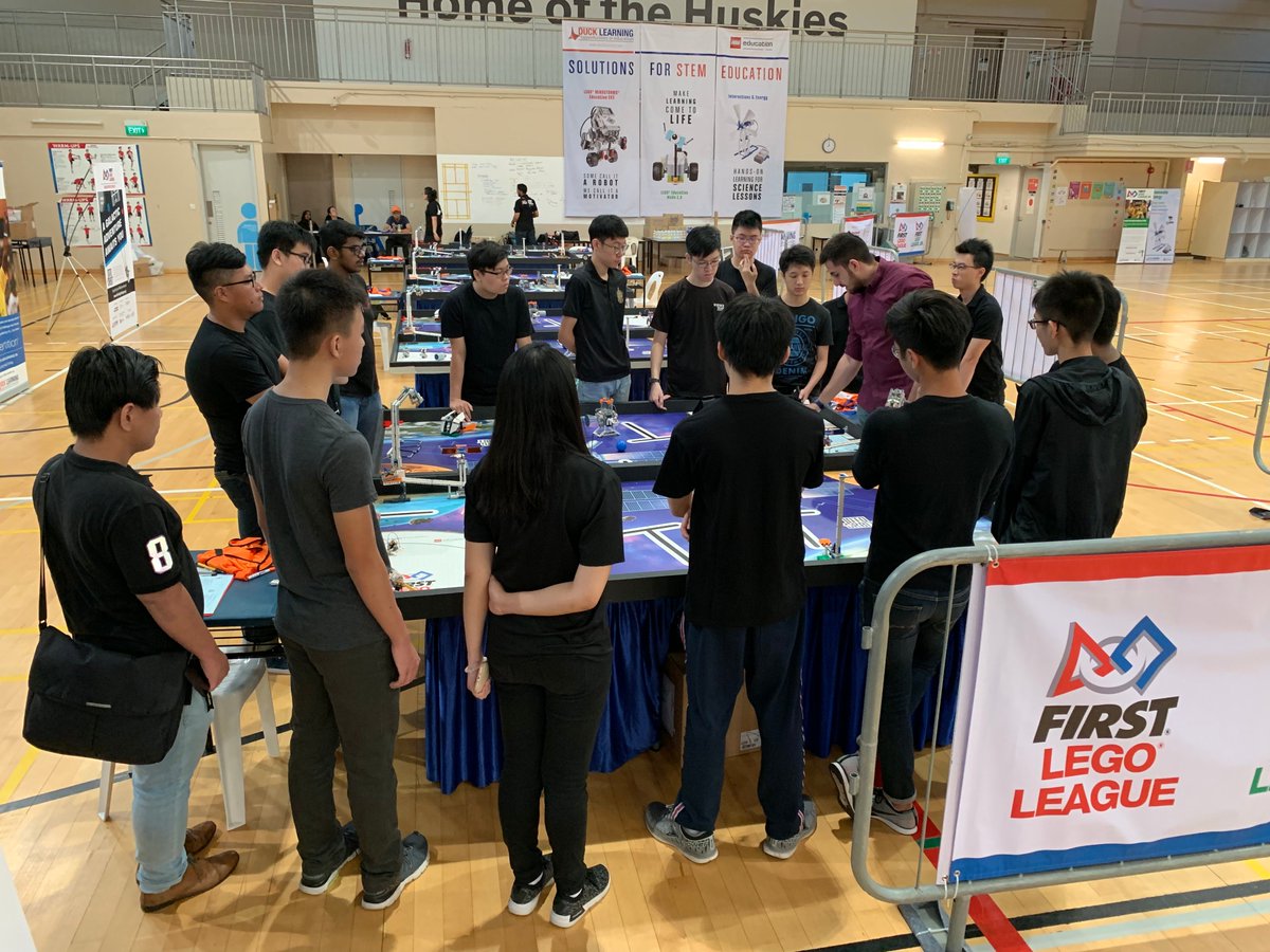 eggzy's tweet photo. FIRST® LEGO® LEAGUE @CISsingapore Come join us and root for your favourite team!  @firstlegoleague #FLLSingapore https://t.co/KV1Qn50OBY