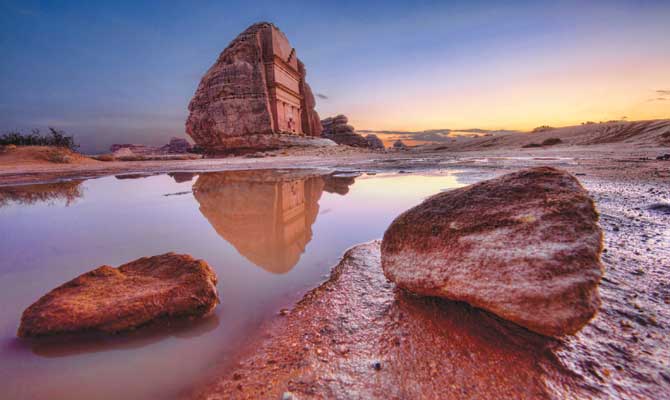 Arab News On Twitter Qasr Al Farid In Madain Saleh In Al Ula