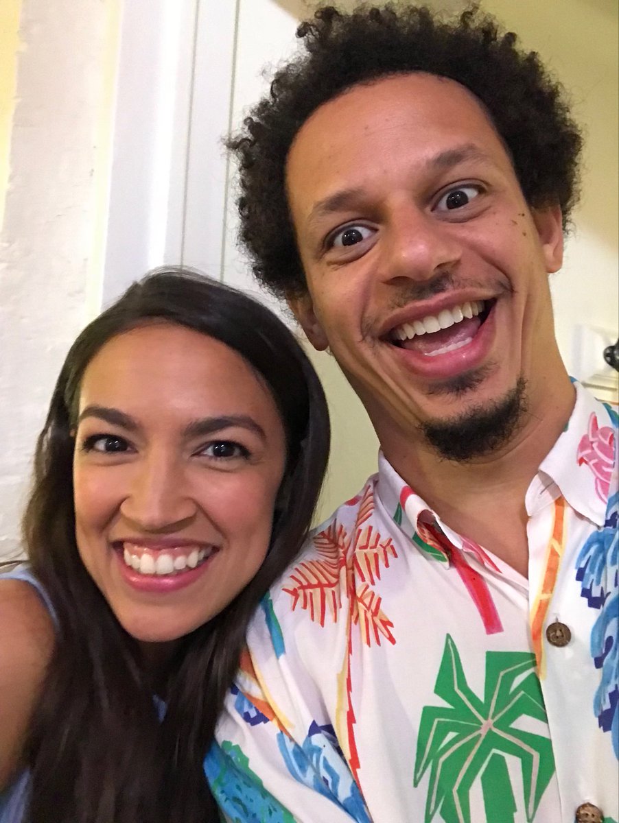ericandre's tweet image. ⁦@AOC⁩ is here!