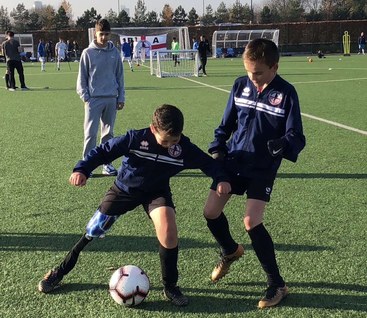 BladeBoyRio's tweet photo. Rio’s Feb/Mar 2019 column @PosAbilityMag Our #Amputee #Footballer writes about training @ManCityAcademy with the @amputeefootball Juniors and meeting @tregaskiss1994 @ManCityAmpFC #LouisDunn AKA #JamieJohnson @cbbc #AmputeeFootball #EAFA #PosabilityMagazine  #NothingIsImpossible https://t.co/KiPXcl6ShX