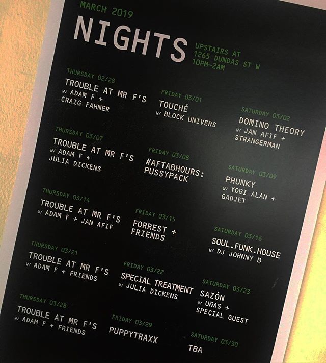 Mid March, winter is almost over 🙏
Come out tonight 🌹 ift.tt/2UzXOjT