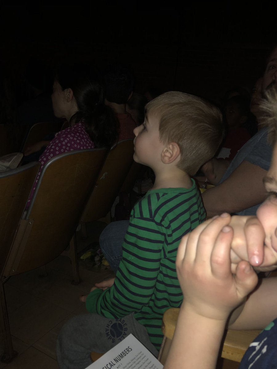 KMallon_CandI's tweet photo. My boys were on the edge of their seats and singing along during the whole performance of Madagascar Jr by @grice_htsd students. Amazing show! #HTSDpride #differencemakerhtsd https://t.co/nx9EU6Ddp6
