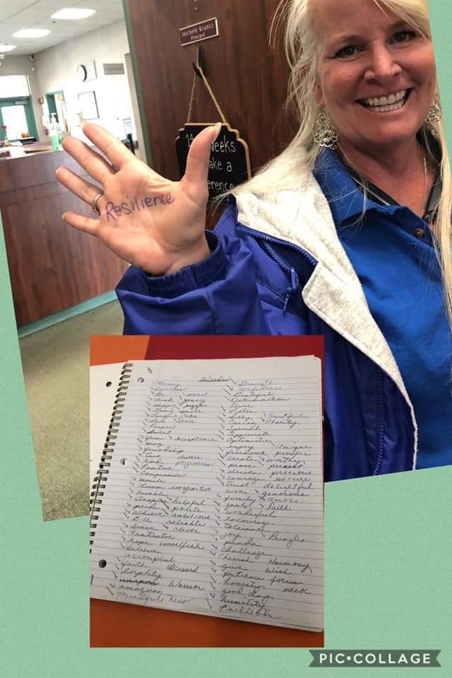 Flippen Group EDU (@flippenedu) on Twitter photo High five for this <a href="/LaMesaJHS/">La Mesa Junior High</a> campus supervisor who is #CapturingKidsHearts by writing a new inspiring word on her hand each day and then gives out high fives for students as they leave campus. La Mesa students love it and so do we! High five for this <a href="/LaMesaJHS/">La Mesa Junior High</a> campus supervisor who is #CapturingKidsHearts by writing a new inspiring word on her hand each day and then gives out high fives for students as they leave campus. La Mesa students love it and so do we!