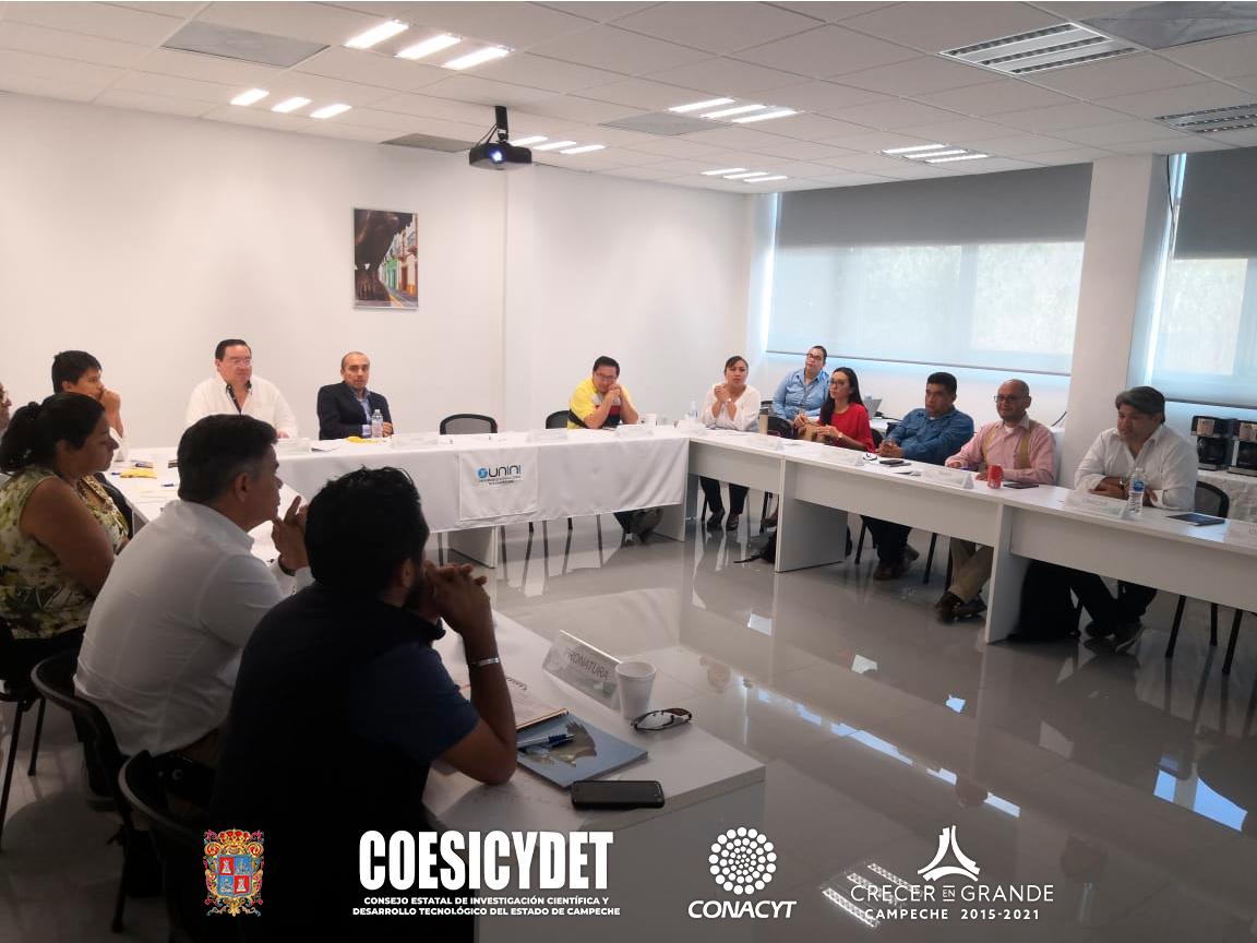 COESICYDET's tweet photo. El día de ayer se llevó a cabo la instalación del comité técnico de consulta del proyecto "Tren Maya" en las instalaciones de @UNINI_MX. Se reunieron representantes de instituciones de educación superior y centros de investigación del Estado. https://t.co/doIX3leNDl