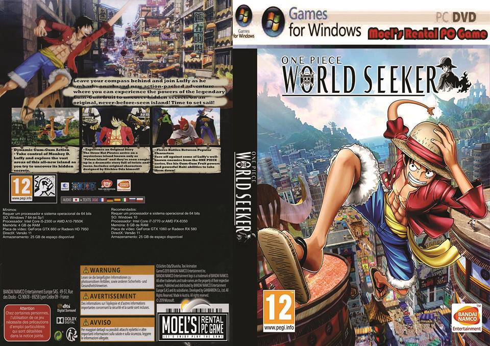 Baru "ONE PIECE World Seeker" -Untuk Sementara Copy Lewat HD-.