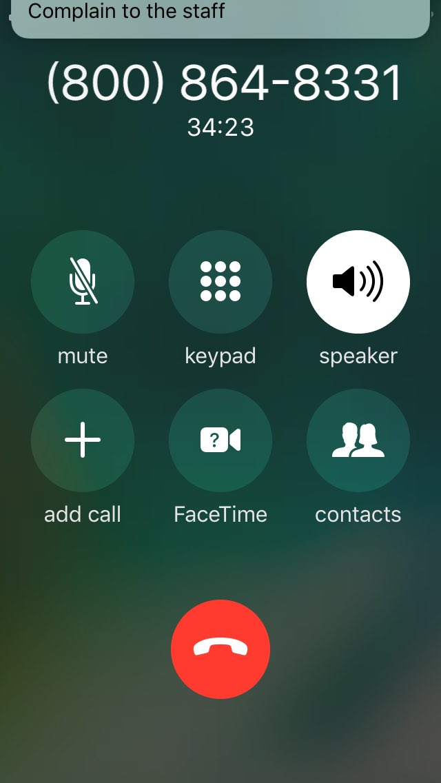 James Rolin (@jamesrolin2) on Twitter photo Thanks <a href="/united/">United Airlines</a>. Just told to turn off my phone... almost 35 minutes on hold and not a peep. No one at your organization cares. Thanks <a href="/united/">United Airlines</a>. Just told to turn off my phone... almost 35 minutes on hold and not a peep. No one at your organization cares.