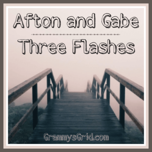 grammysgrid's tweet image. --&amp;gt; grammysgrid.com/afton-and-gabe… &amp;lt;-- AFTON AND GABE – THREE FLASHES. This Short Story Was Added to the SHORT STORY PROMPT LINK PARTY 3. Use the Prompt, Create Your Story, and Then Join the Party! #WritingPrompt #ShortStory #CreateAStory #WriteAStory #LinkParty
#BlogParty #GrammysGrid