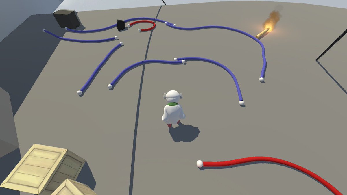 mikko_hff's tweet photo. #ヒューマンフォールフラット #HumanFallFlat 電線でお絵描きばかりしている人。いつも待ってくれてありがとう～！ https://t.co/ZL73e6pzbs