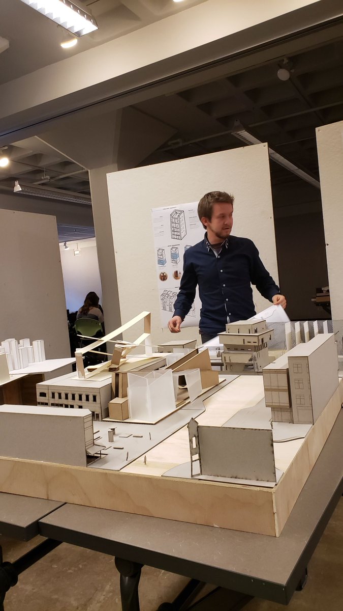 lineweightscafe's tweet photo. Proud of my senior class's work for their 3-week charrette project on a mixed-use intervention for downtown Boulder. We explored various vernacular typologies and applied their ecological, environmental and  cultural drivers to out site. #cuboulder #architecture #Studio https://t.co/hjT3XJIUNh
