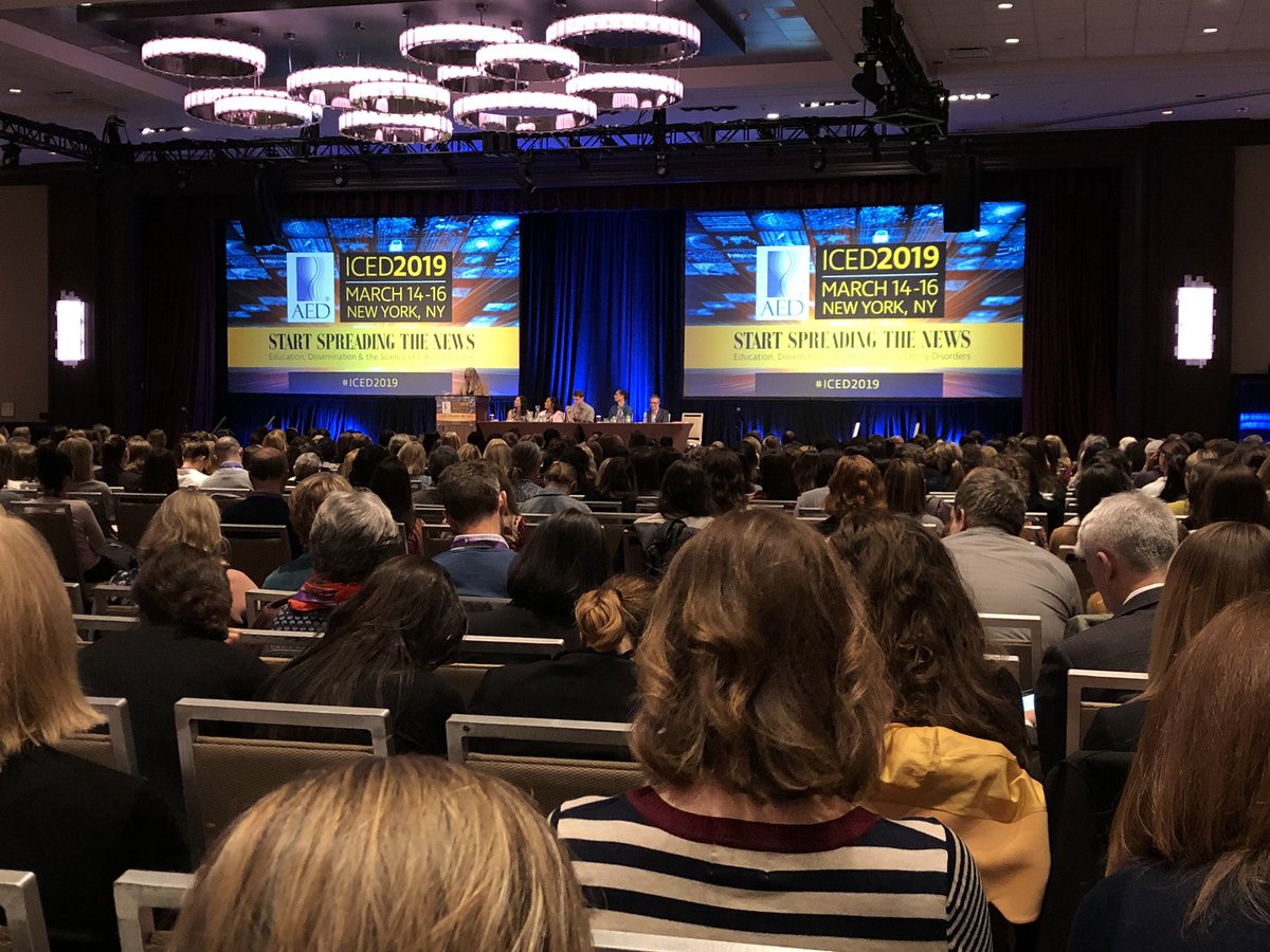 Great to be here at <a href="/aedweb/">Academy for Eating Disorders</a> #ICED2019 conference in New York.