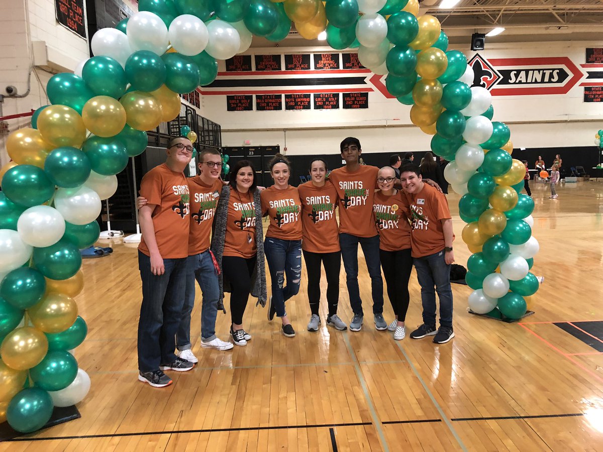 My crew 🍀💜 #stcharleschallenge