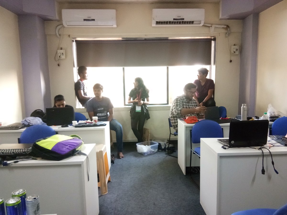 Abhinav14278829's tweet image. Another New Fresh Start...💂 #AtharvaHackathon2019 #designncode