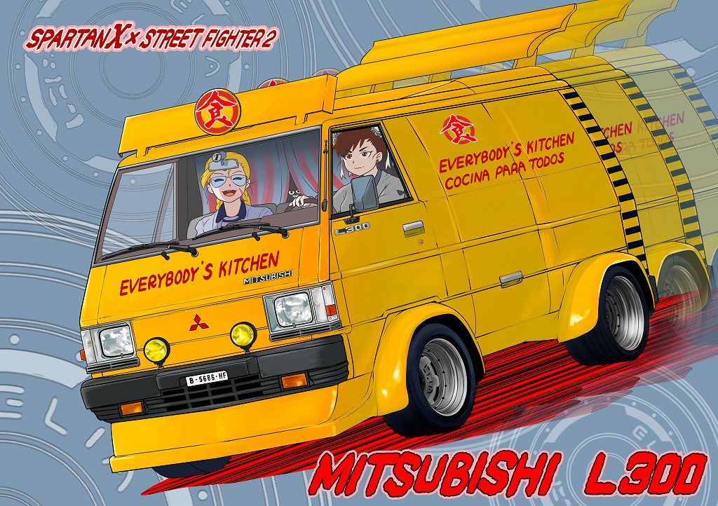 1/43 三菱 デリカ 快餐車 スパルタン号 グッドスマイル 1/43 三菱 デリカ 快餐車 スパルタン号 グッドスマイル