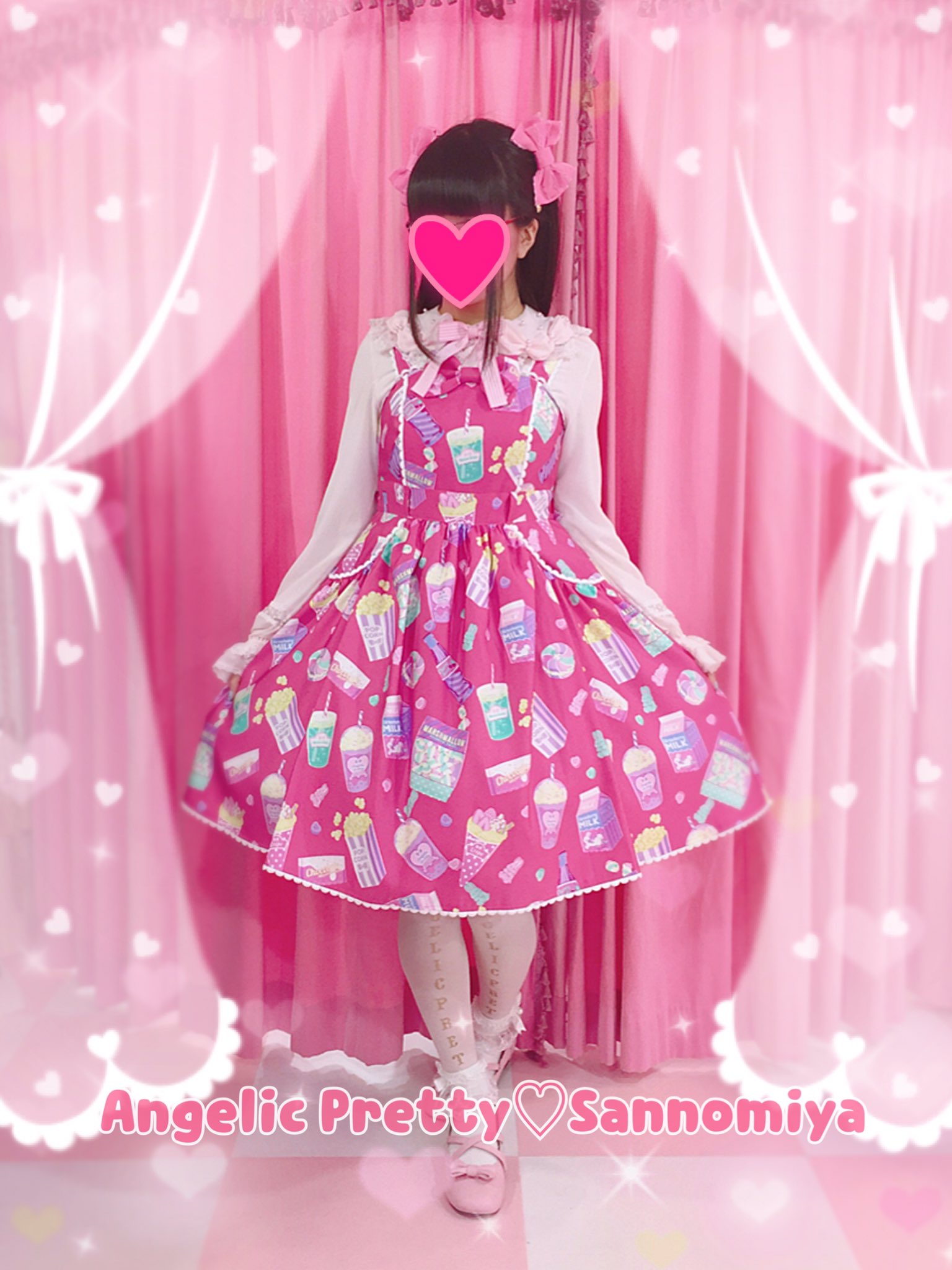 Angelic pretty candy pop ジャンパースカートセット