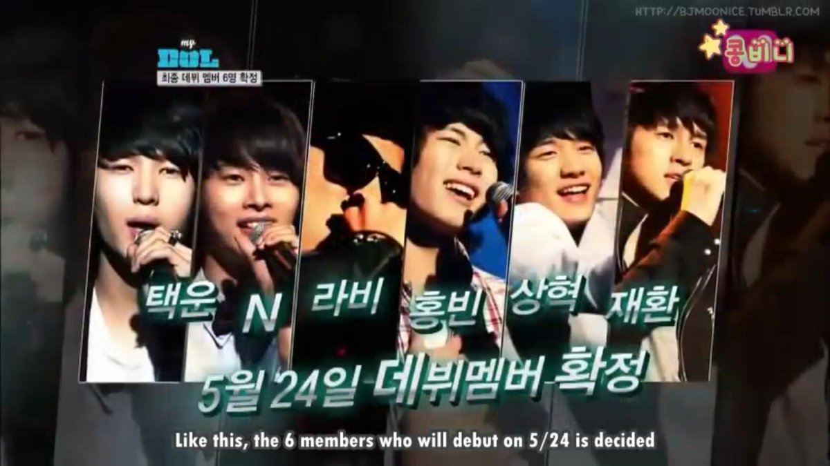 1. Both groups had survival shows pre-debut