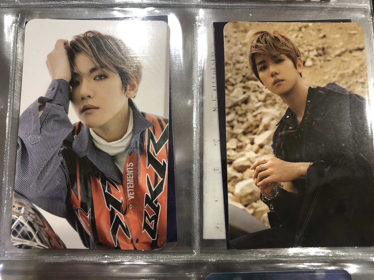 HunBaek94042's tweet photo. ขายการ์ดเเบคฮยอนค่า ใบละ400บาทรวมส่งใครสนใจDMมาได้เลยน้าา #ขายของexo #ขายของสะสมexo #ตลาดนัดexo #ขายการ์ดexo https://t.co/QiVwbVjLnw