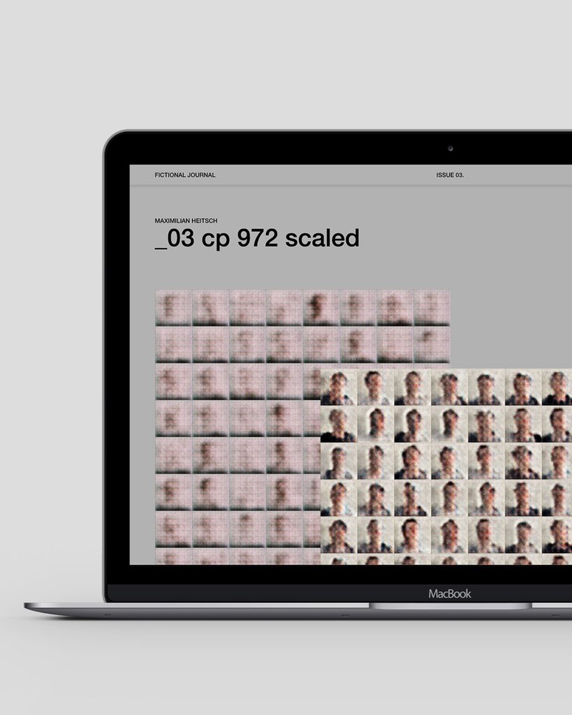 MobyDigg's tweet photo. • Designers are becoming engineers, and machine makers. How will AI slide into the design process and what would a future automated design practice look like? Read more on @fictionaljournal
@maximilianheitsch😎
.
.
.
#future #robots #generatedfaces #morphing https://t.co/OyPvjKXKdW