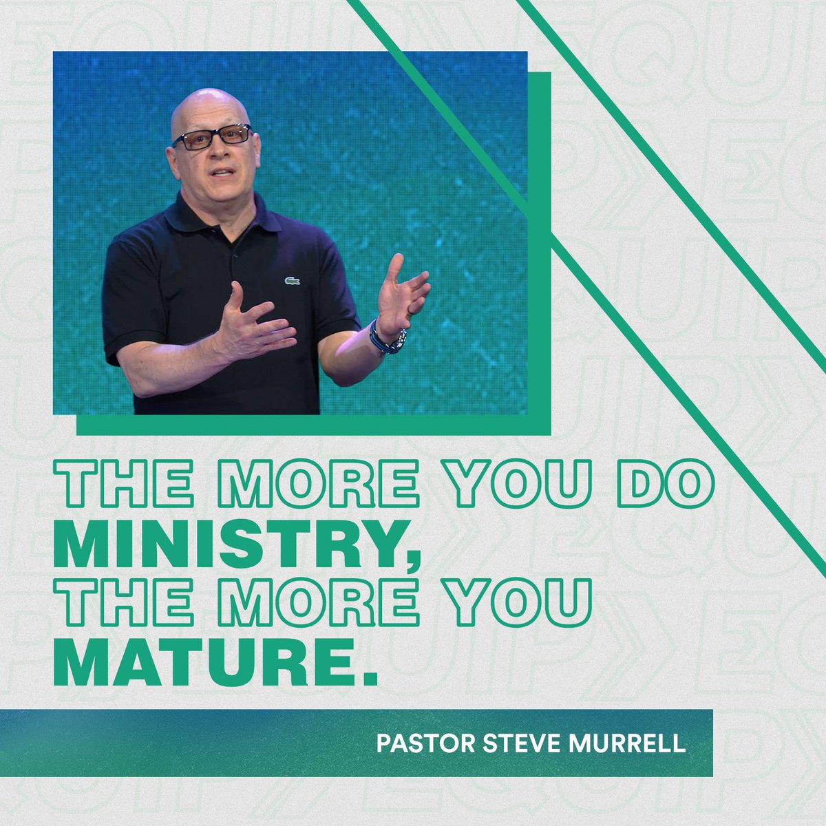 victoryph's tweet photo. Pastor Steve Murrell breaks down the myth of maturity and encourages us to be bold in ministering the Word of God to others through Ephesians 4:11-13. #Discipleship2019 https://t.co/1VXB38KT6L