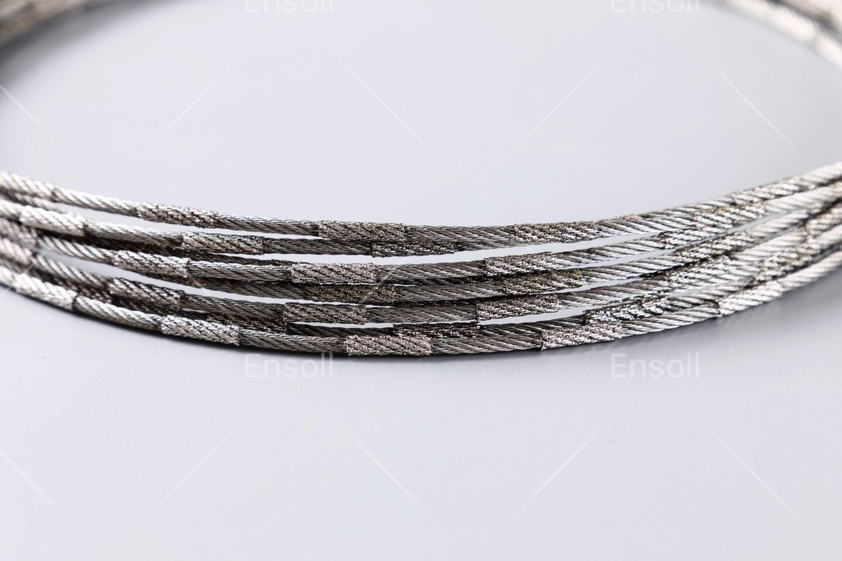 InsollTools's tweet image. Electroplated #electroplating diamond #diamonds wire #wires saw #saws supply the high cutting efficiency 35m/s-60m/s.  nancy@insolltools.com   ensolltools.com