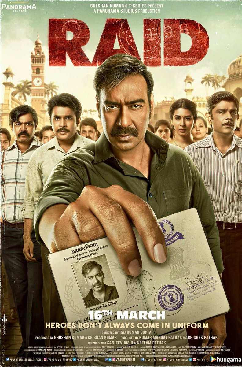 Ondineshjat's tweet photo. #1YearsOfRaid #MovieRaid #Raid #16March2018 #16March #AjayDevgn #IleanaDCruz #SaurabhShukla #SulagnaPanigrahi #GayathriIyer #SheebaChaddha
#DineshChoudharyAB17
Movie Raid ( 16 March 2018 )
Today
1Years of movie Raid completes
Ajay Devgn & Ileana D'Cruz https://t.co/xjvwMu3qZ0