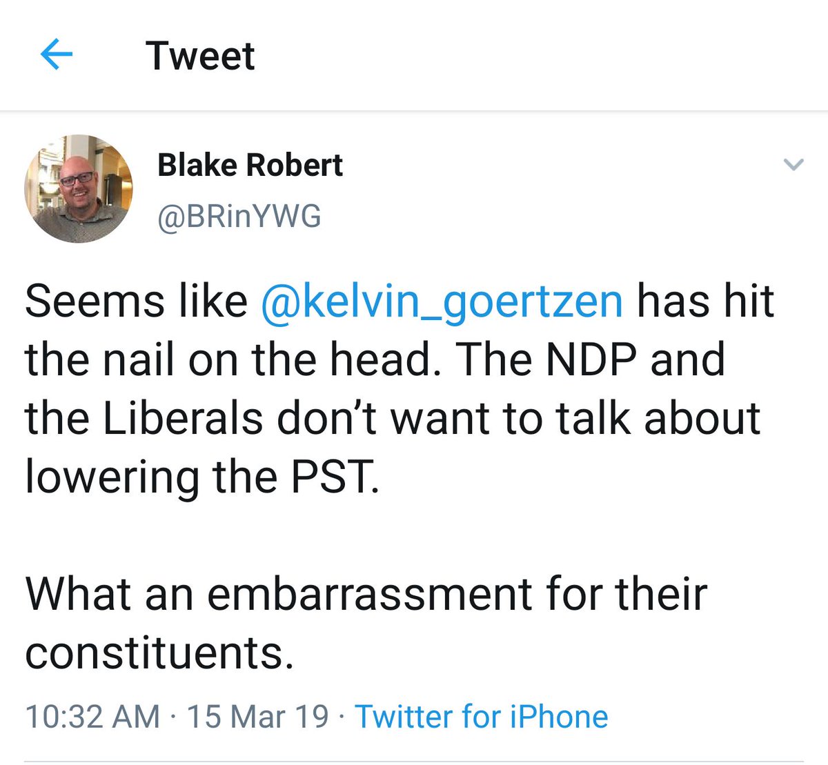 RBinYWG's tweet photo. Hmmm... My $1.97 cup of coffee still costs me $2.00 due to rounding up. Blake also doesn't tell voters the PST is being funded by additional borrowing so taxpayers are on the hook for the borrowed $$$ plus interest on that $$$. The MB #PCs should be embarrassed by this shell game https://t.co/6nz7KzHWu9