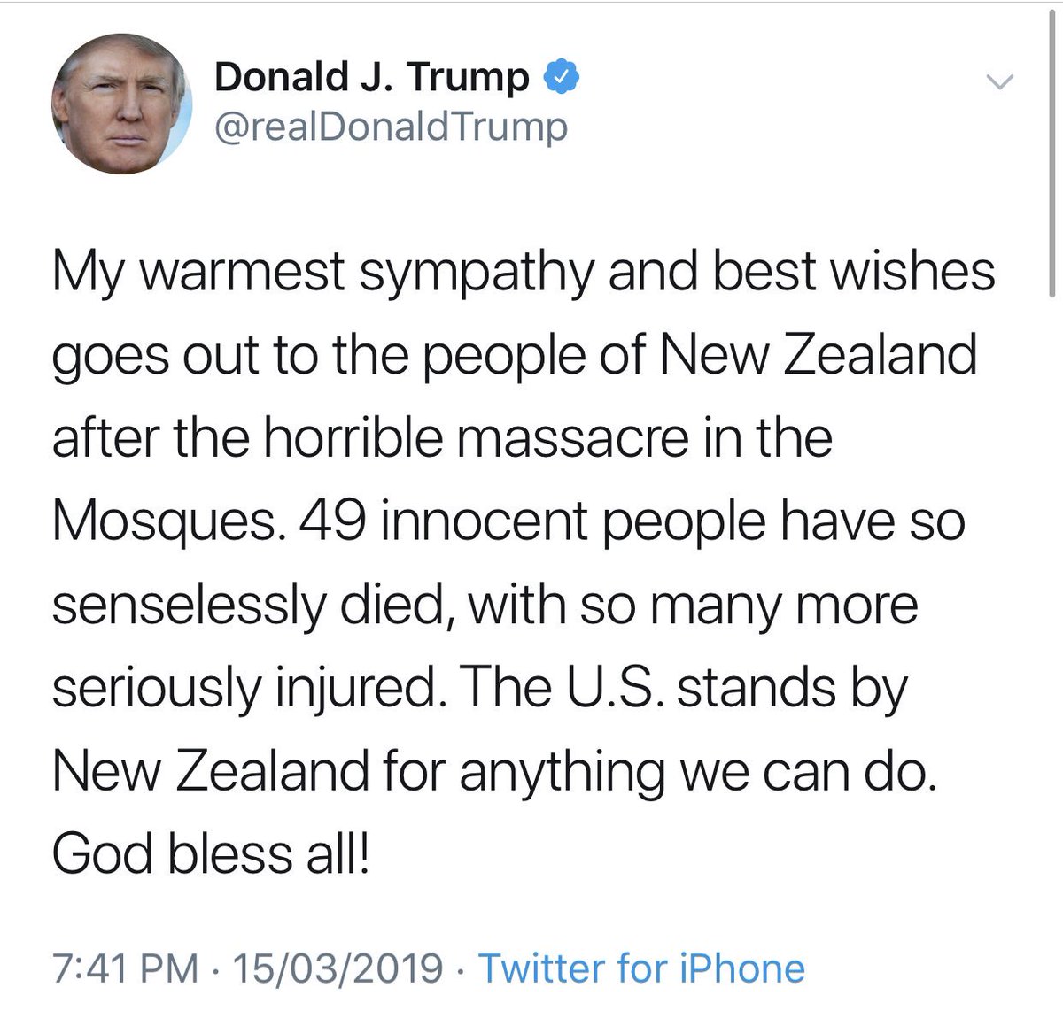khairul_hafidz's tweet photo. Apabila rakyat Amerika salah memilih pemimpin....

#BestWishes #WhatNotToSay #PrayforChristChurch https://t.co/GzQgHcTVwf