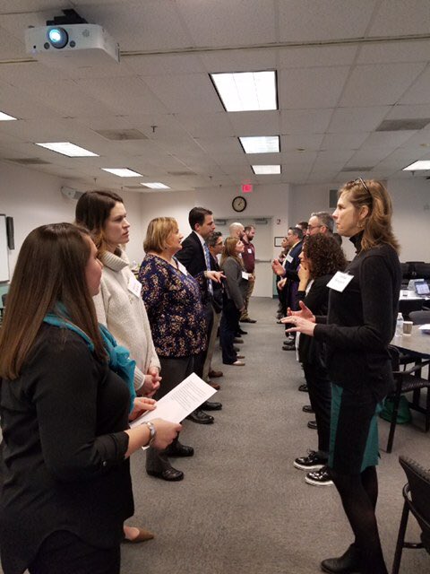 njstoy2019's tweet photo. It was an enjoyable day to learn from other districts about teacher leadership. I enjoyed facilitating a speed dating activity to get the discussion going between attendees.
@NewJerseyDOE Teacher Leader Network 3/13/19. @NJEAPreservice @NJCountyTeacher #InspireNJteachers https://t.co/o40d77ObBq
