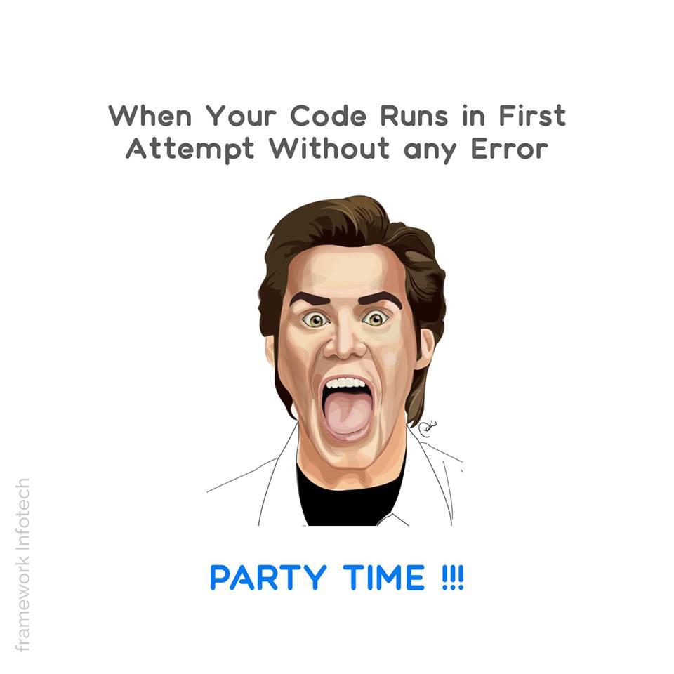 frameworkinfo's tweet image. Party To Banti Hai #TrollDeveloper #DeveloperFun #FunProgrammer #Developer #DeveloperMeme #ProgrammerMood
