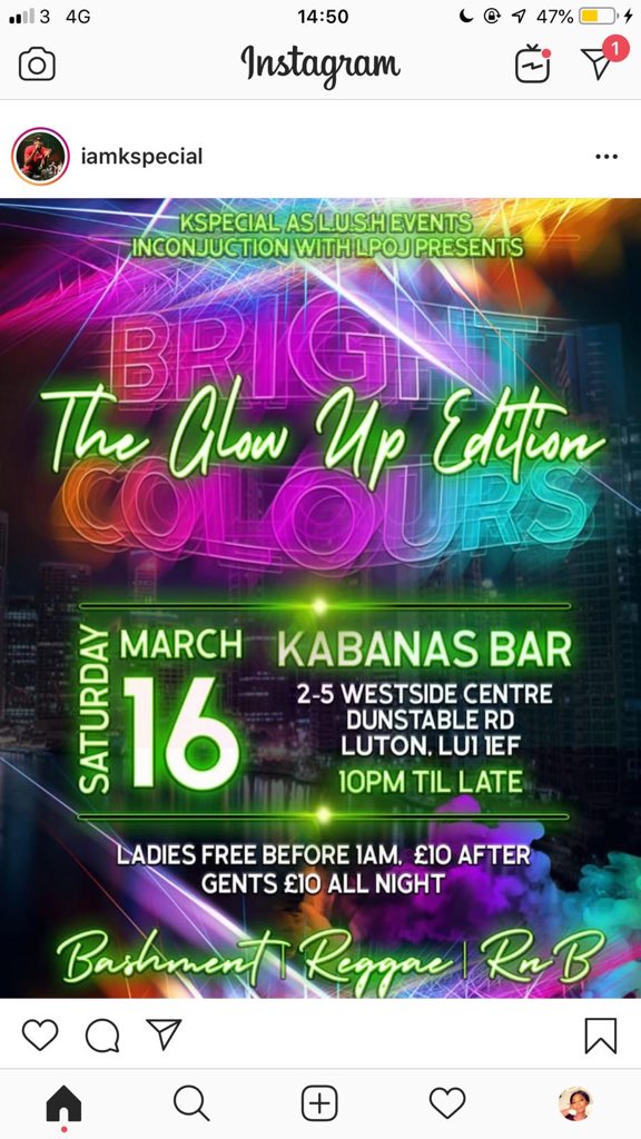 Kabanas_Bar's tweet photo. Tonight @kabanasbar all abt Glow up Edition be prepared https://t.co/0IoNL5VjJC