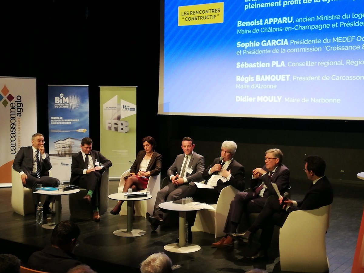 sophie_garcia31's tweet photo. Le logement au centre de débats passionnants, un thème majeur pour l’implantation de nos entreprises qui en dépendent !⭐️Élus, collectivités, secteur privé, nous sommes tous concernés et devons travailler ensemble !⭐️Merci @FFB_AUDE AndreTiquet @chanutj @Occitanie @benoistapparu https://t.co/yg3QWUTtkL