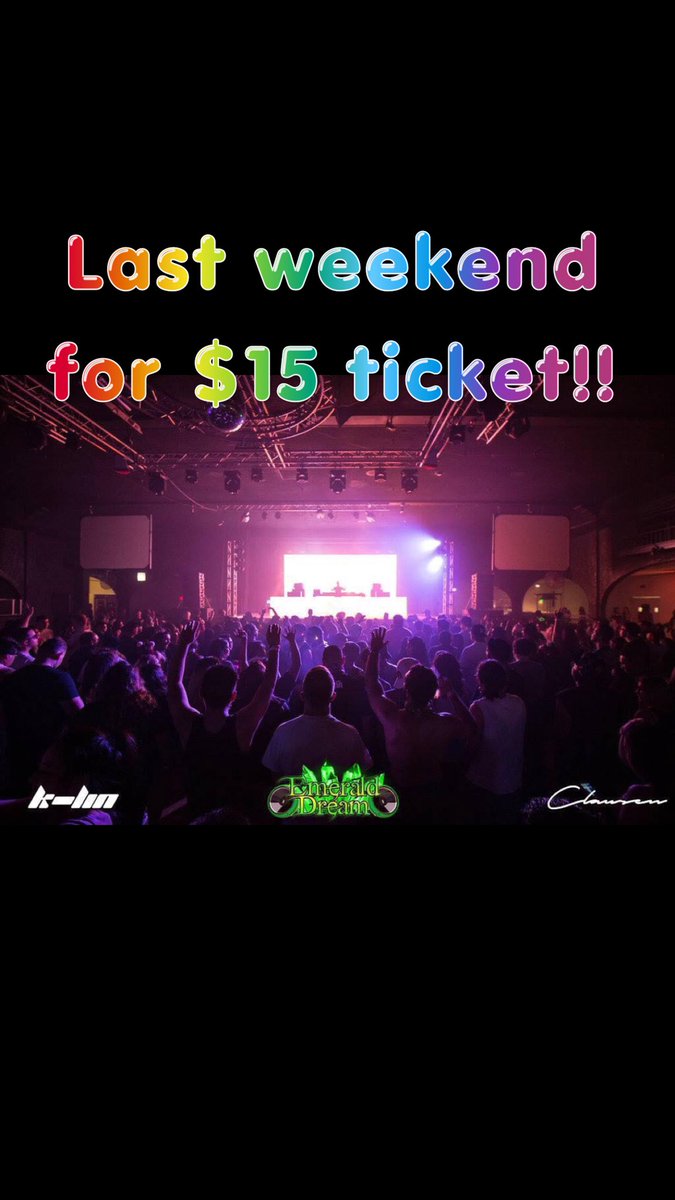 alex_phen's tweet photo. Last weekend for $15 ticket!! #Fresno #Rave #Dance #music #EDM #Raver #california #electronic #Trance #Housemusic #centralvalley #LIT #Party #vibe #PLUR #tech
#headbanger #Kali #turnup #klinevents #rage #NoTown #vibe #Function #downtownfresno https://t.co/yGGhQfcvQs