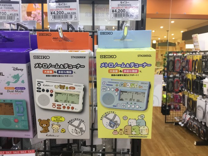 吹奏楽女子必見 可愛い チューナーメトロノーム総まとめ ディズニー サンリオetc Music Peace