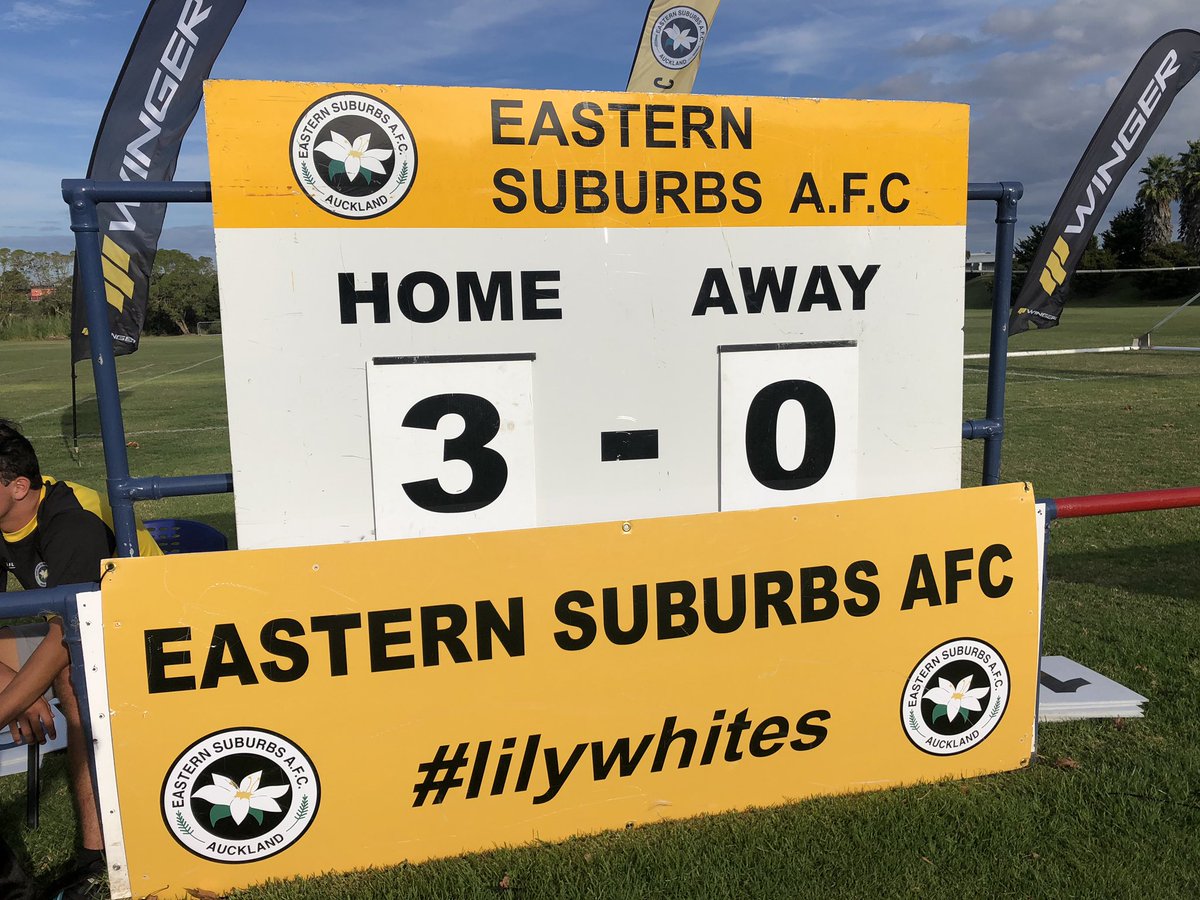 ESAFC's tweet image. 🇳🇿⚽️| Full time whistle blows at Riverhills and it’s finished #Lilywhites 3️⃣ v @southern_united 0️⃣

#TWvSU @NZ_Football #ISPSHandPrem #WhereAllWhitesAreMade #Development #Pathways