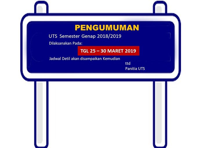 ElektroUNSIKA's tweet photo. Info UTS semester Genap 2018/2019 https://t.co/tgI8uCD2sr
