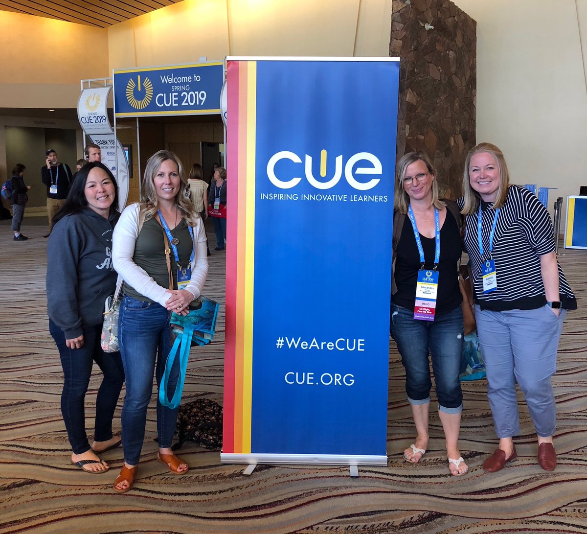 lexa5432's tweet photo. Loving all the new tech tools and strategies we’re learning at #CUE19 #ehcstem #mvusdrocks https://t.co/wQmFrM0ATJ