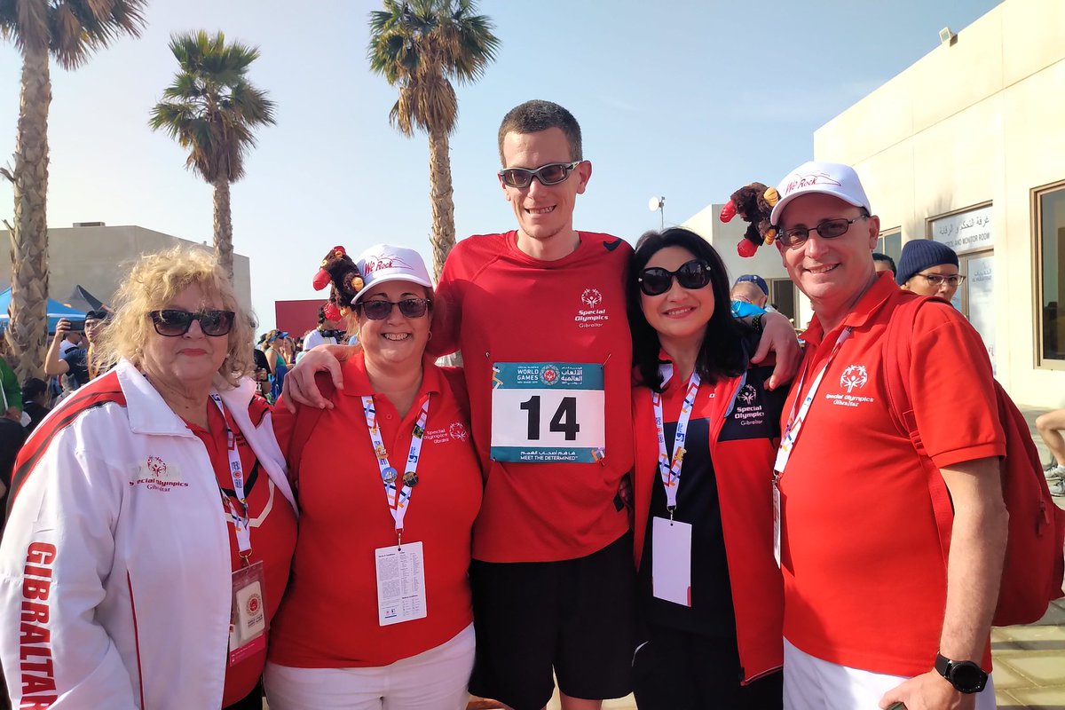 SamanthaSacra's tweet photo. Well done Francis Mauro from #Gibraltar on improving your time on the half marathon. Early start this morning to beat the heat. You did great.  @SpecialOlympics @SOGibraltar  @WorldGamesAD #Champion #SOFamily #ProudOfYou https://t.co/hjfZEy288z