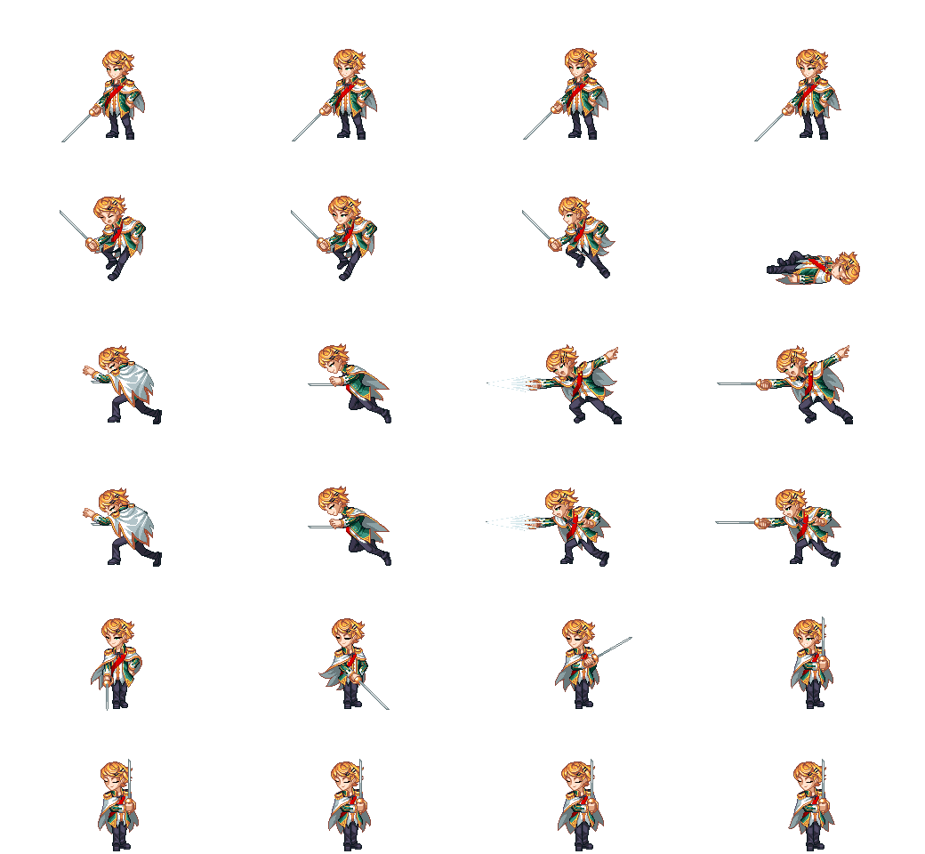 Vibrato A Twitter ホームページに フランツのサイドビューバトラー素材を 追加しました T Co O8ebbm8hpo Rpgツクールmv Rpgmakermv