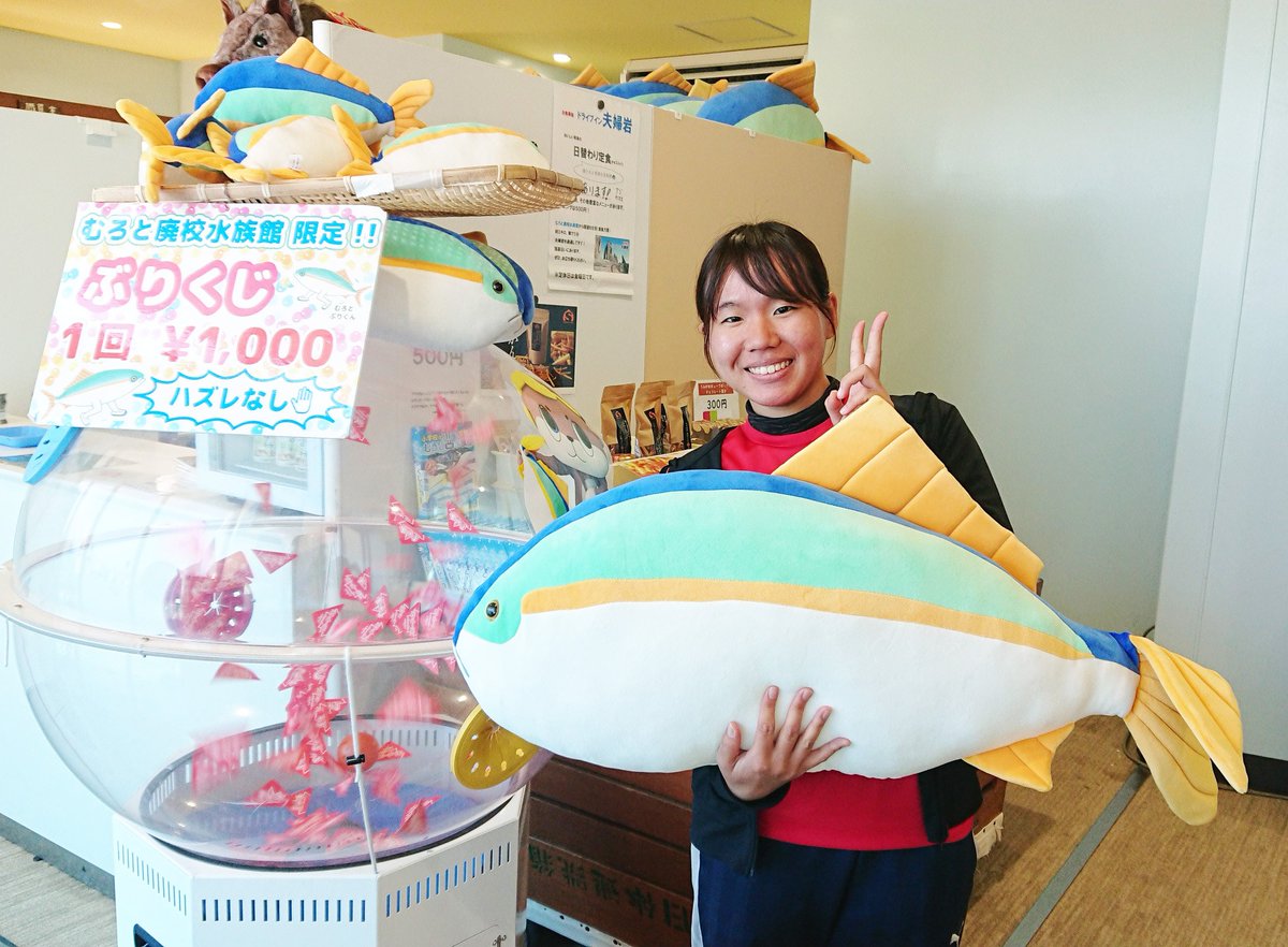 ぶりくじ 特賞 室戸廃校水族館