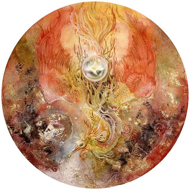 'Rebirth'
#phoenixbird #phoenix #phoenixmyth #myth #mythology #mythic #risingfromtheashes #symbolicart #watercolor #painting #art #gold #golden #goldleaf #shinystuff
 ift.tt/1oYpaeo
ift.tt/2w3Hzym
