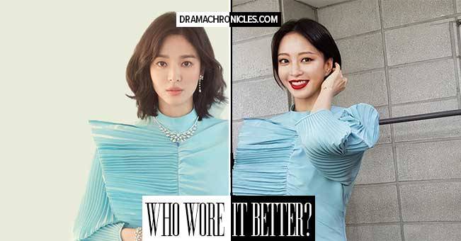 DramaChronicles's tweet photo. Who Wore The $9,490 Dress Better? Song Hye Kyo vs Han Ye Seul https://t.co/xuI0N7nc7x https://t.co/PQ96gjqRgb