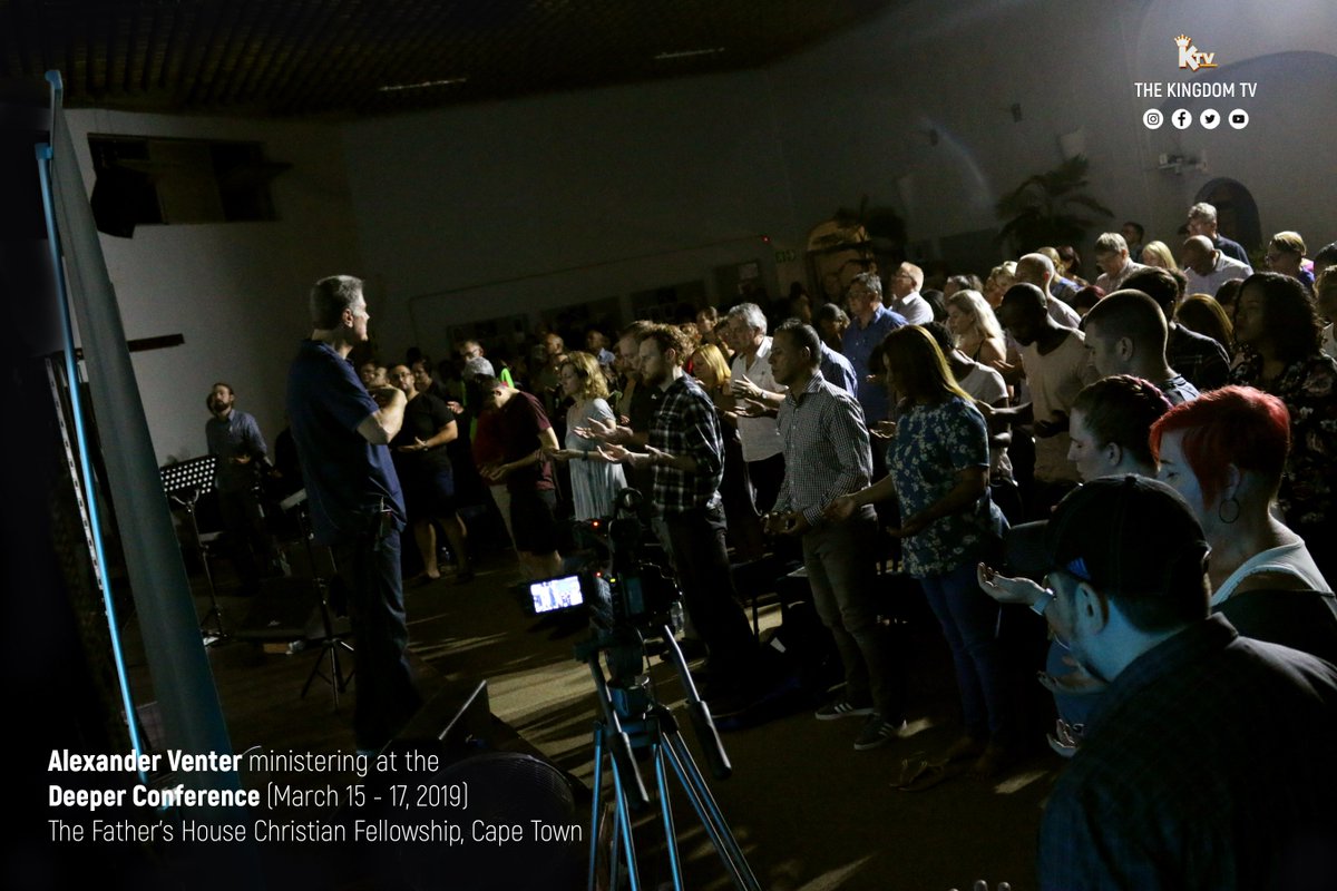 TheKingdomTV_1's tweet image. Alexander Venter ministering at the DEEPER CONFERENCE ( March 15 -17, 2019) at The Father&apos;s House Christian Fellowship in Bellville, Cape Town South Africa. 

#deeper #deeperconference #moreofjesus #thekingdomtv #soldout #deepstuff #revelations #jesus #god #love #capetown #faith