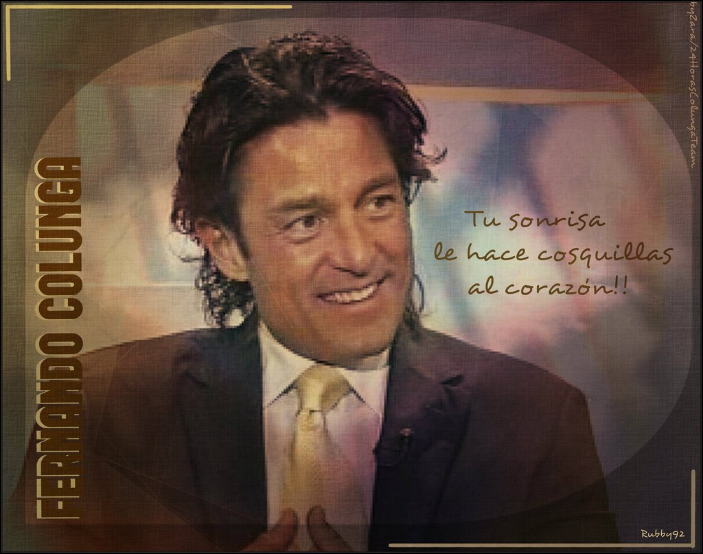 #FernandoColunga te diré un secreto a distancia... 💌 
Tu Sonrisa le hace cosquillas a mi ❤

#ColungaSonrisa #ColungaTeam