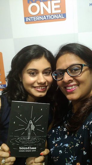 anitaondemand's tweet photo. #weekendbookshop #Chillweekends @943RadioOne #Mumbai #Delhi #Bangalore tunein 9-10am Sun 17th March 2019 for a superchat with @Natasha_Malpani debut poetrybook #Boundless @WritePlacePub,she talks about her experience at #Oxford #Standford & how she was inspired to write abt women https://t.co/CVn83GbPAX