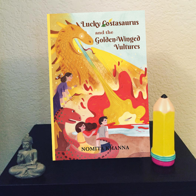 ShahDevanshi104's tweet photo. Dive into the #fantasy #world of ‘LUCKY COSTASAURUS and the Golden-Winged Vultures’ by @nomita_khanna 

Available on Amazon: https://t.co/ZPjfidjE26

#luckyCostasaurus #NomitaKhanna #fantasy #Fiction #book #novel #bookishelf #readerslovebook #readerscorner #books #bookworm https://t.co/O42RmZxl3f