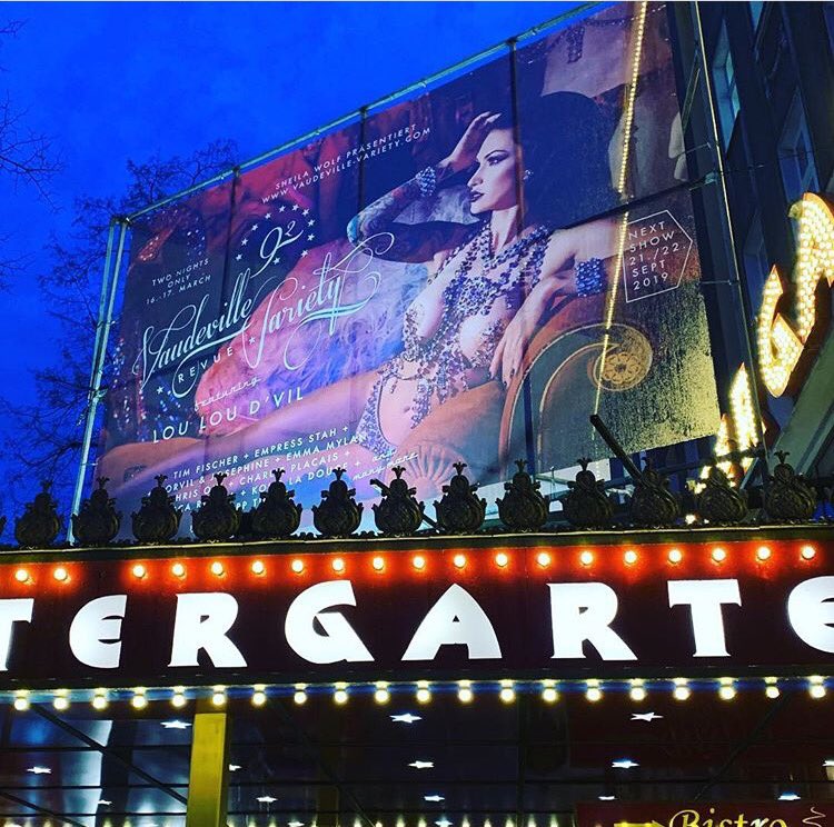 Ready for you Berlin! ❤️ Tonight it all starts and I'm excited to be part of the #VaudevilleVarietyRevue festivities produced by the birthday girl <a href="/SheilaWolf/">Sheila Wolf</a> at famous <a href="/WigaBerlin/">Wintergarten Berlin</a> tonight &amp; tomorrow ✨😍🎂🍾 #burlesque #showgirl #berlin #wintergarten