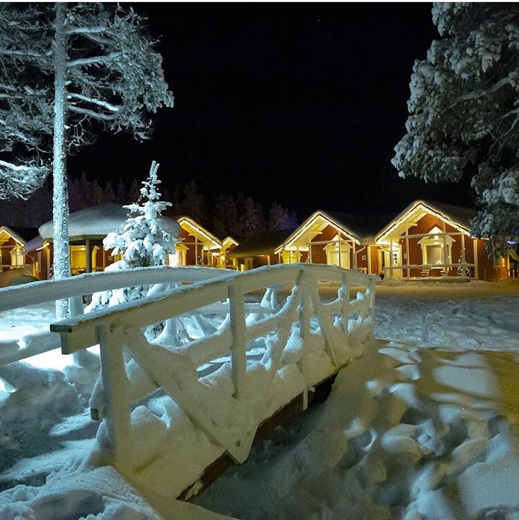 Quiet, cold and magical. Santa Claus Holiday Village.
Beautiful picture from our guest: @brihowlett