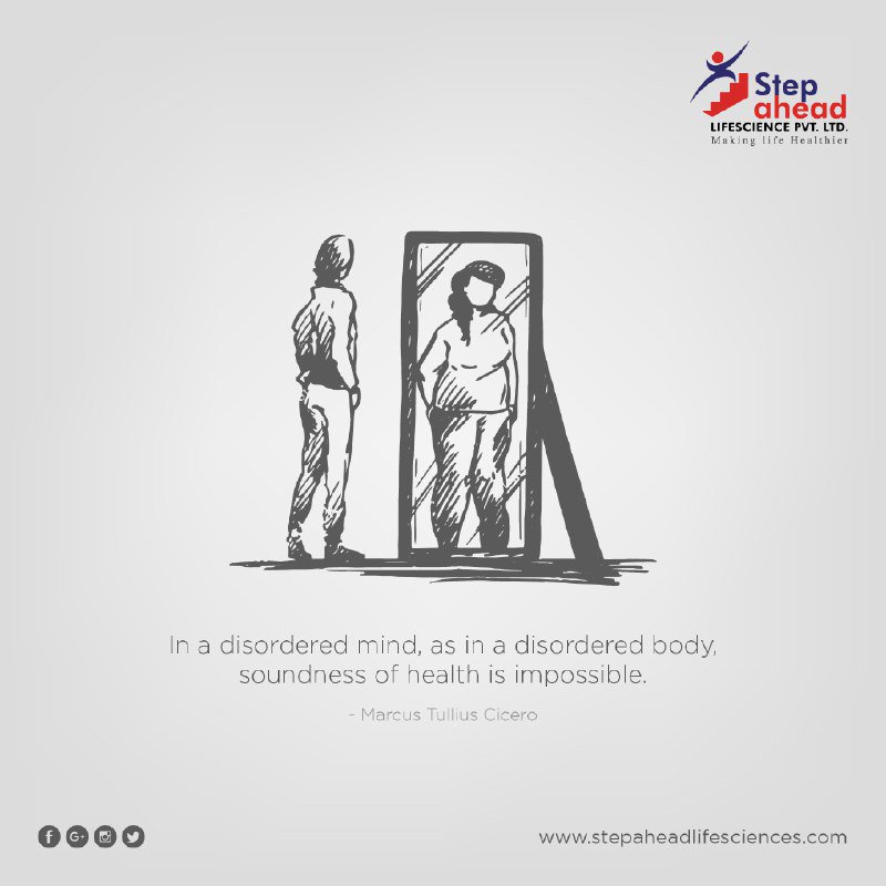 StepAheadpharma's tweet photo. In a disordered mind, as in a disordered body, soundness of health is impossible.

#stepahead #pharma #quote #followus #instagram https://t.co/rXvy93FI0T