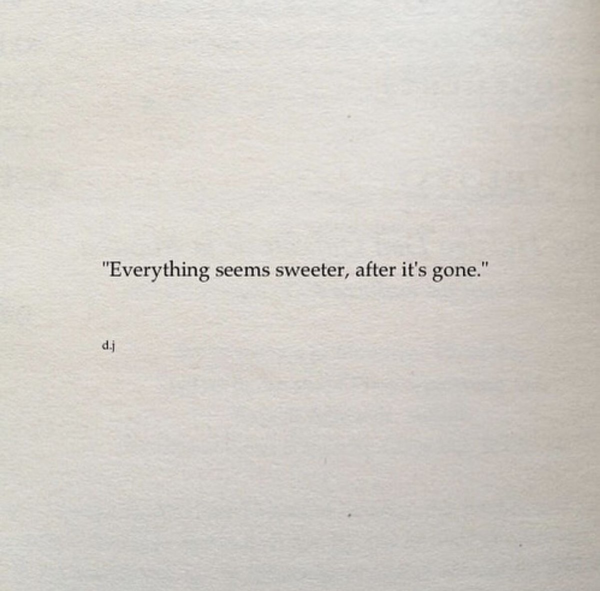nostalgia paints everything