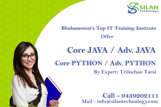 SilanSoftware's tweet image. Silan Technology Offer Core JAVA / Adv. JAVA for Beginners & Professionals.
📧: info@silantechnology.com | 📲: +91-9439202111
#CoreJava #AdvanceJava #CorePython #AdvancePython #JavaTrainingInstitute #PythonTrainingInstitute #SilanTechnology